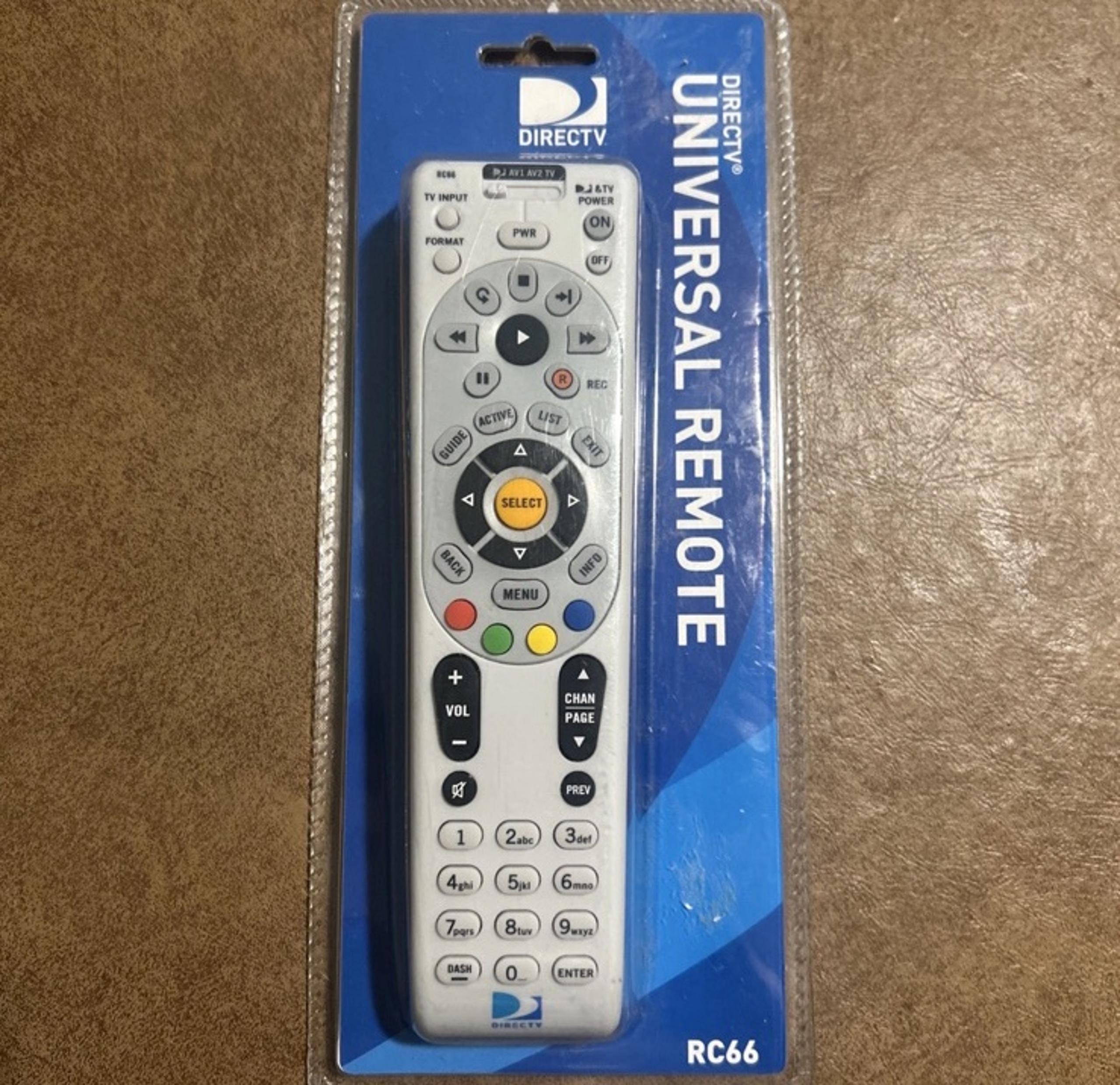 DIRECTV RC66 Universal Remote Control - Silver