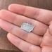 Vintage Wells 925 Sterling Silver Cloisonné Montana State Map Pendant Charm