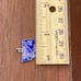 Vintage Wells 925 Sterling Silver Cloisonné Montana State Map Pendant Charm