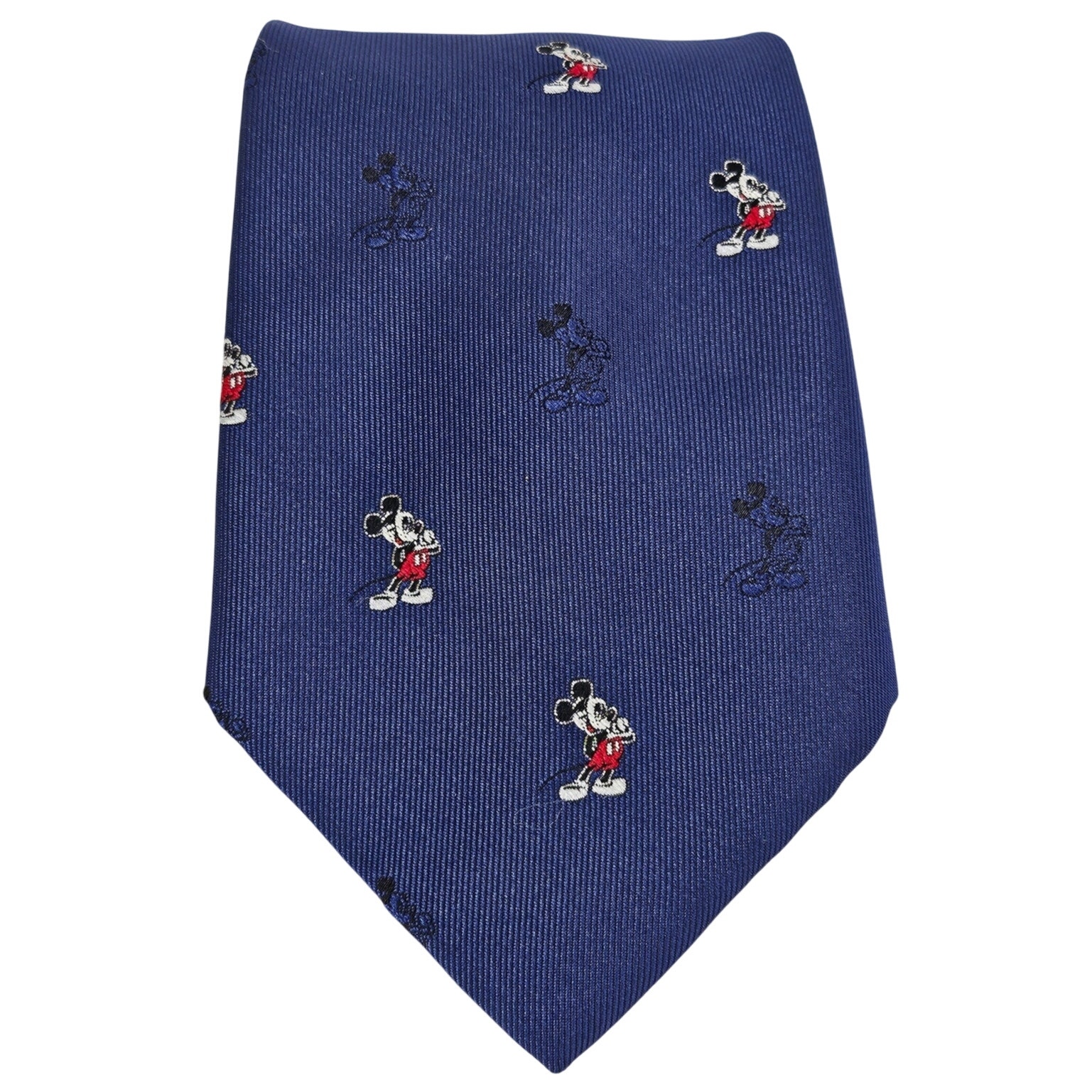 DISNEY BALANCINE PRESENTS THE TIE WORK MICKEY MOUSE MEN'S BLUE 3.5 NECK TIE