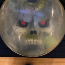 15lbs Rare Discontinued Elite Wicked skull spare ball