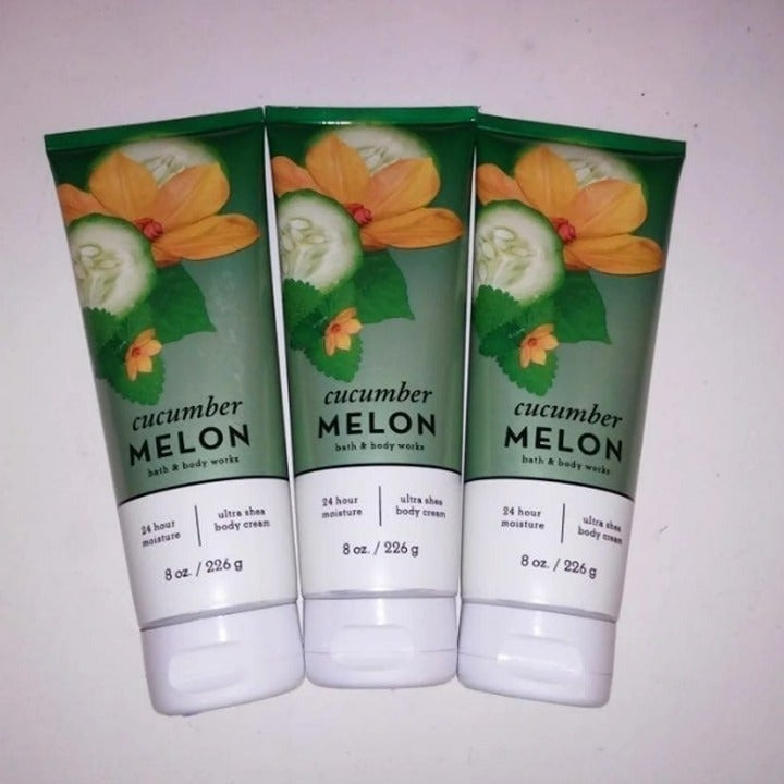 Set of 3 Bath and Body Works Body Cream