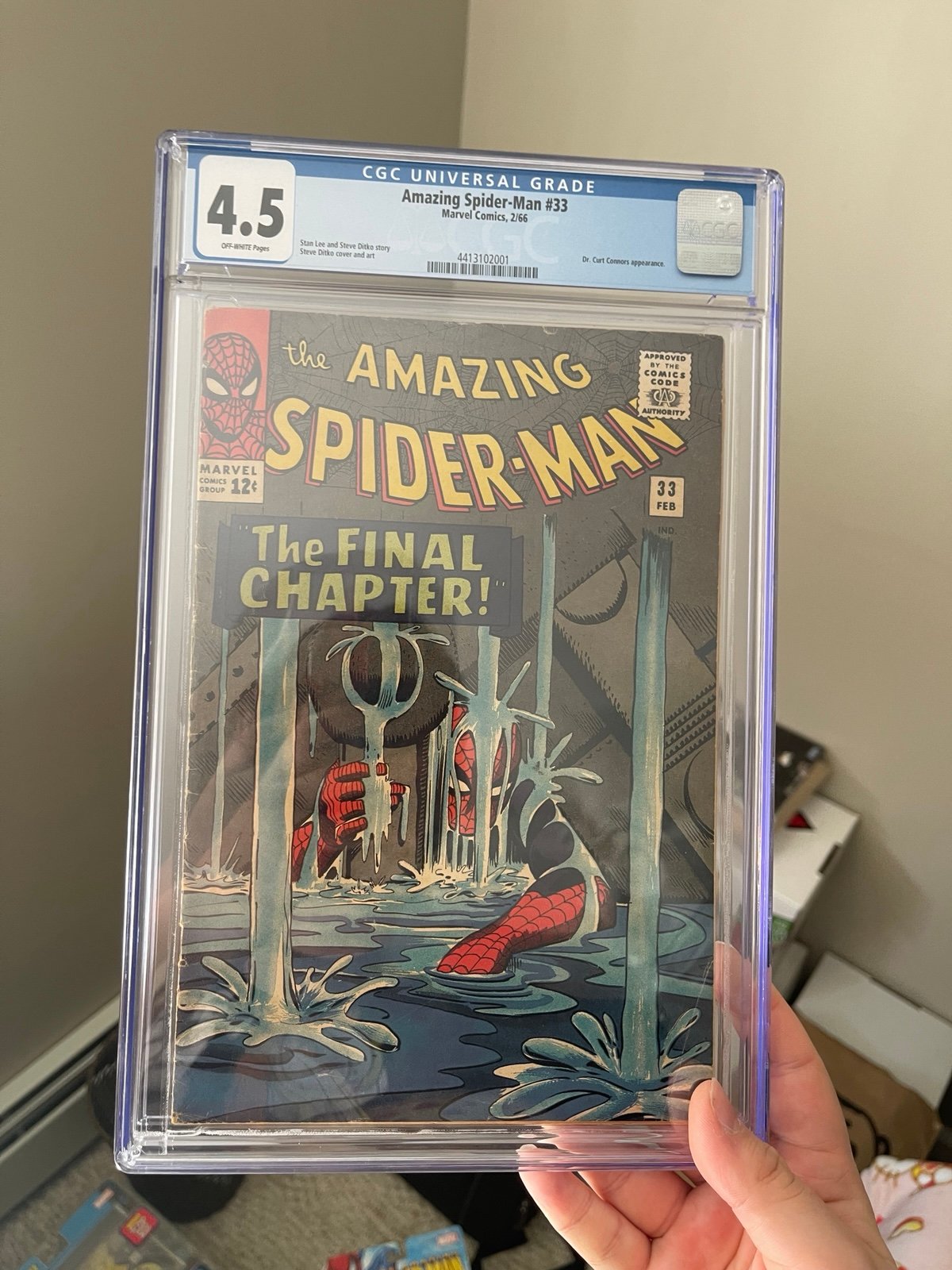 Amazing Spider-Man #33 vintage CGC 4.5