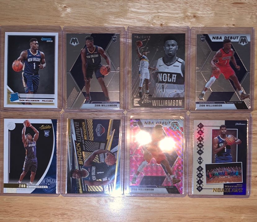 HUGE MEGA ZION WILLIAMSON RC LOT ROOKIE