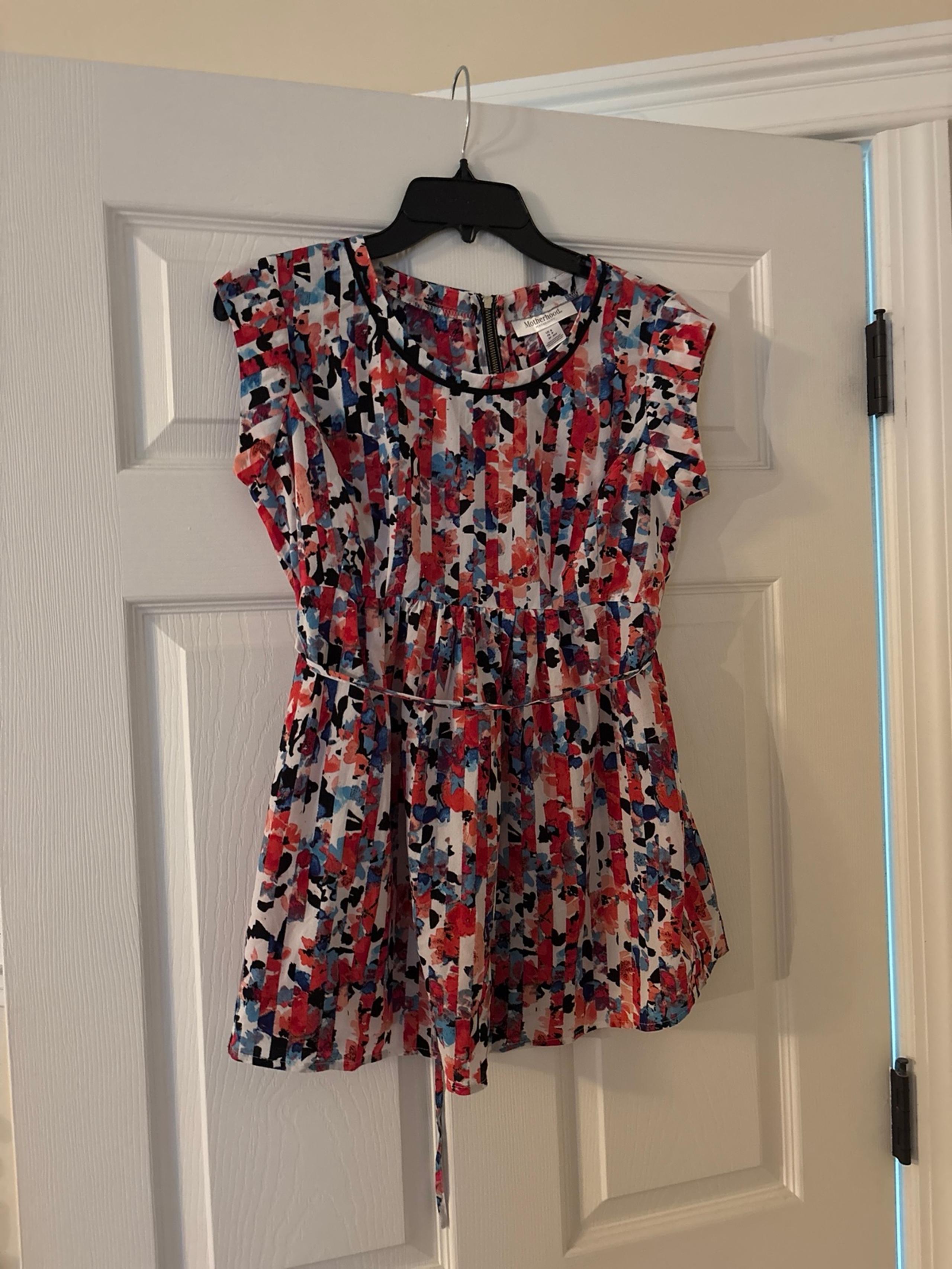 Top Morherhood maternity small blouse shirt summer