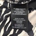 AFRM Adria Zebra Halter Crop Top