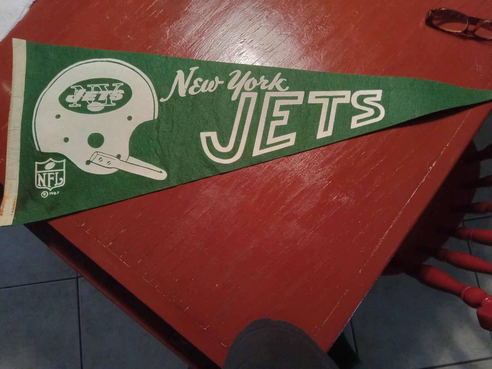 1967 new york jets pennant