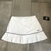 NEW Slazenger white pleated mini golf skort tennis built in shorts S