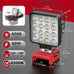 Portable LED Work Light for Milwaukee
