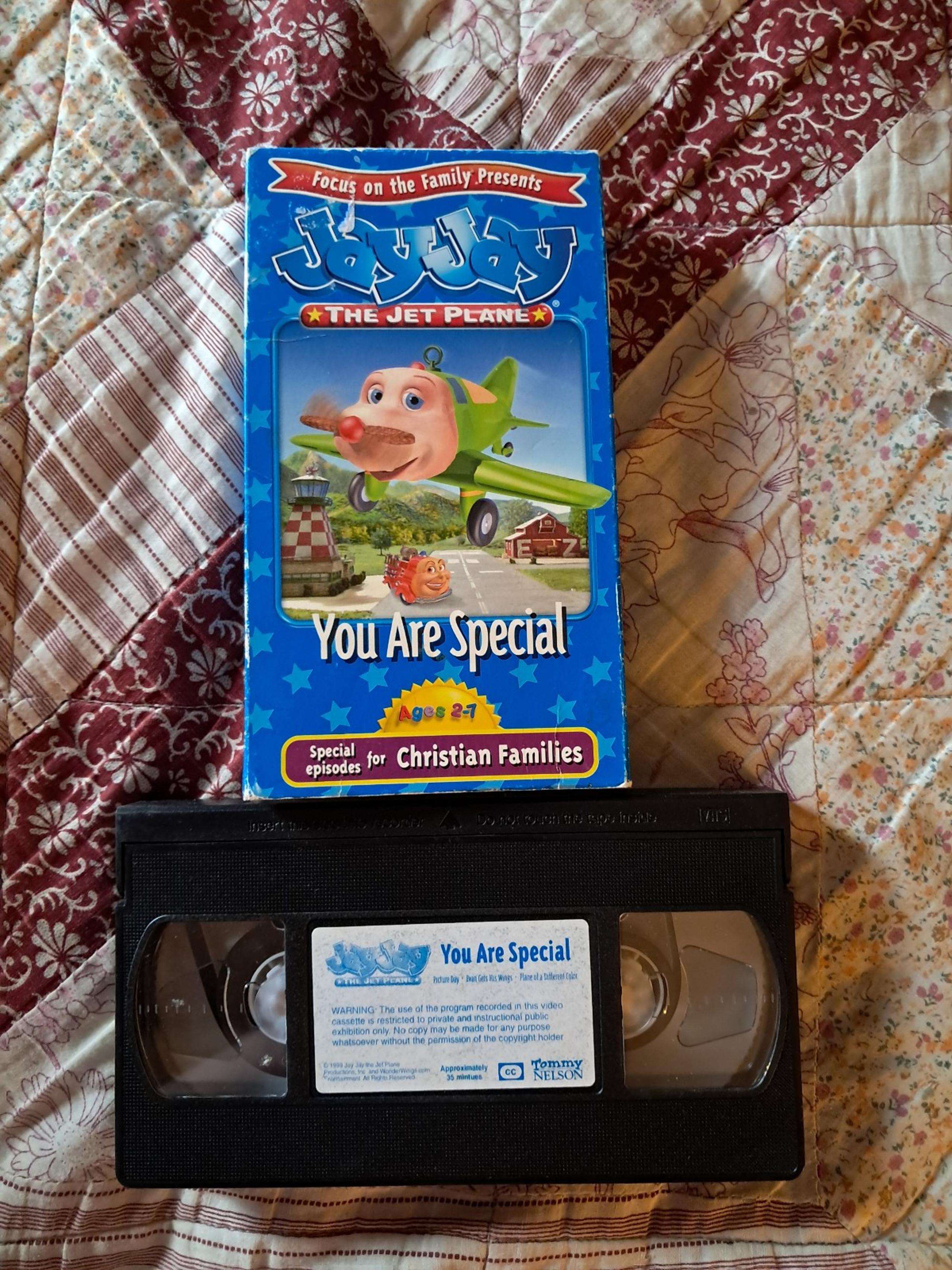 1999 Jay Jay The Jet Plane You Are Special VHS