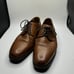 Johnston and Murphy Leather Cap Toe Oxfords Shoes