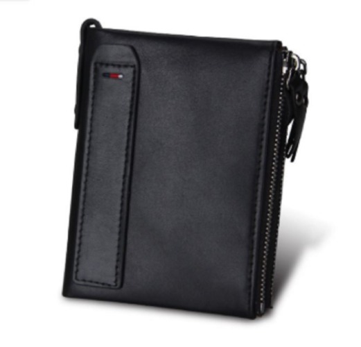 Vintage Genuine leather red men’s wallet
