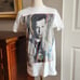 Vintage 1989 Donnie Wahlberg New Kids on the Block Boy Band White T-Shirt