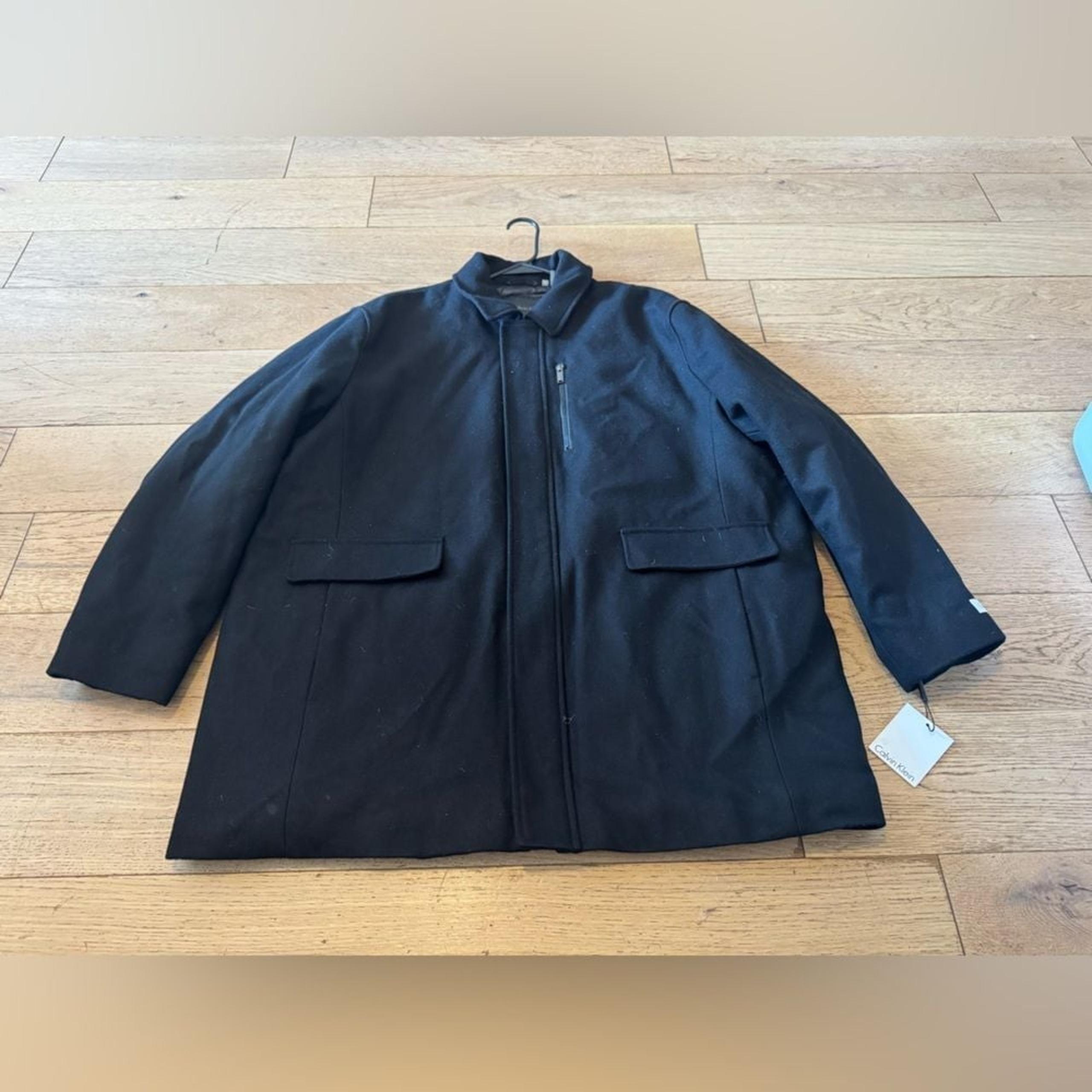 Calvin Klein Black Jacket Men's Sz 2XLT NWT