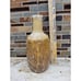 Vintage Studio Pottery Jug, Brown Drip Vase, Boho Retro , Earth tones