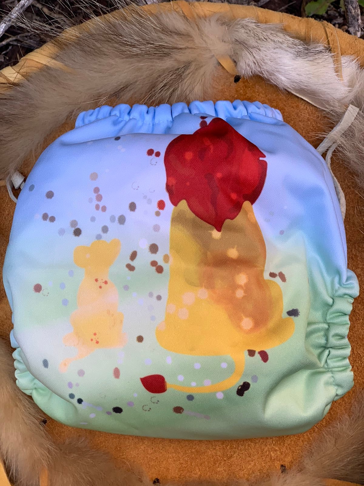 ❤️MK Cloth Diaper LION KING