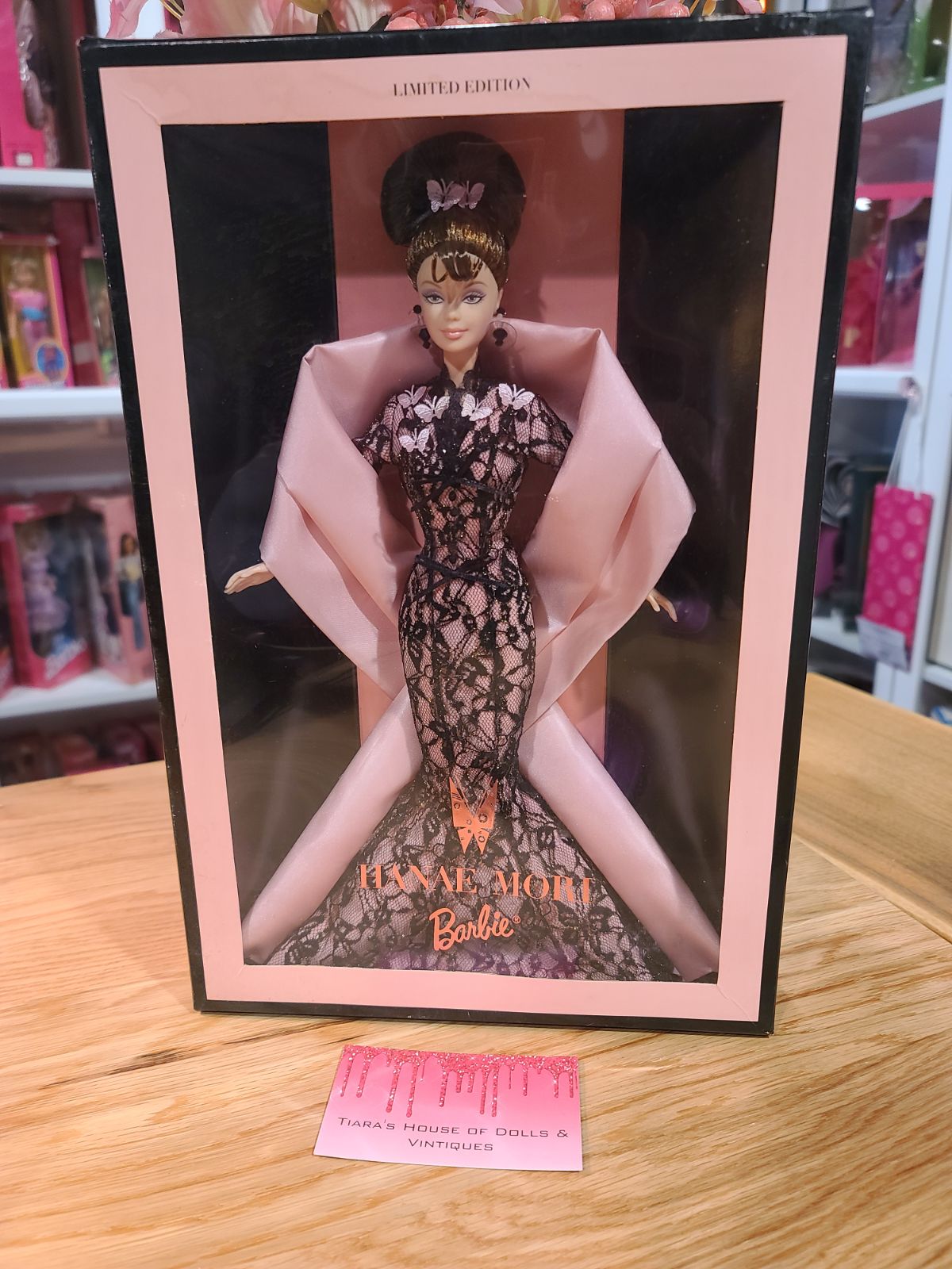 NEW & SEALED! GORGEOUS 1999 HANAE MORI LIMITED EDITION BARBIE!