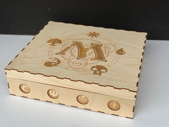 MTG Magic the Gathering Cube Box Large Fits 48 Cubeamajigs Packs (720 Cards)
