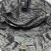 Michael Kors Black Leather Micro Stud Center Stripe Small Travel Tote