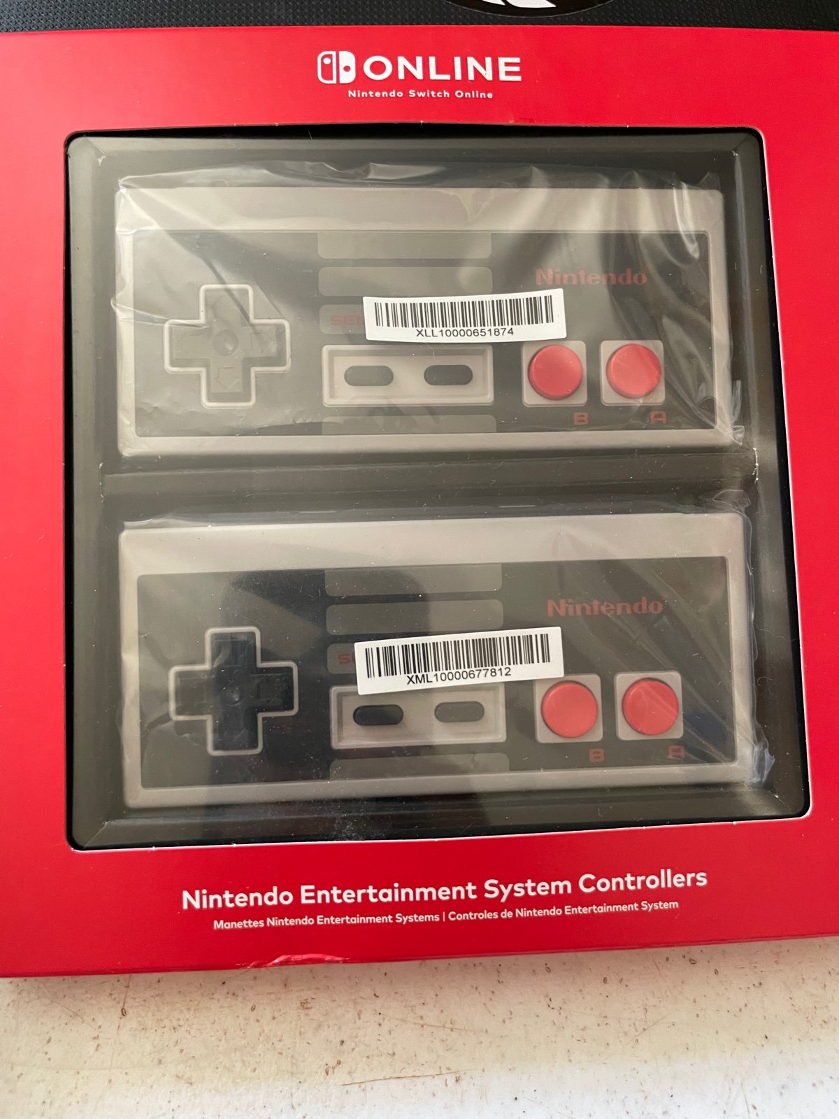 Nintendo Switch Online NES Controllers