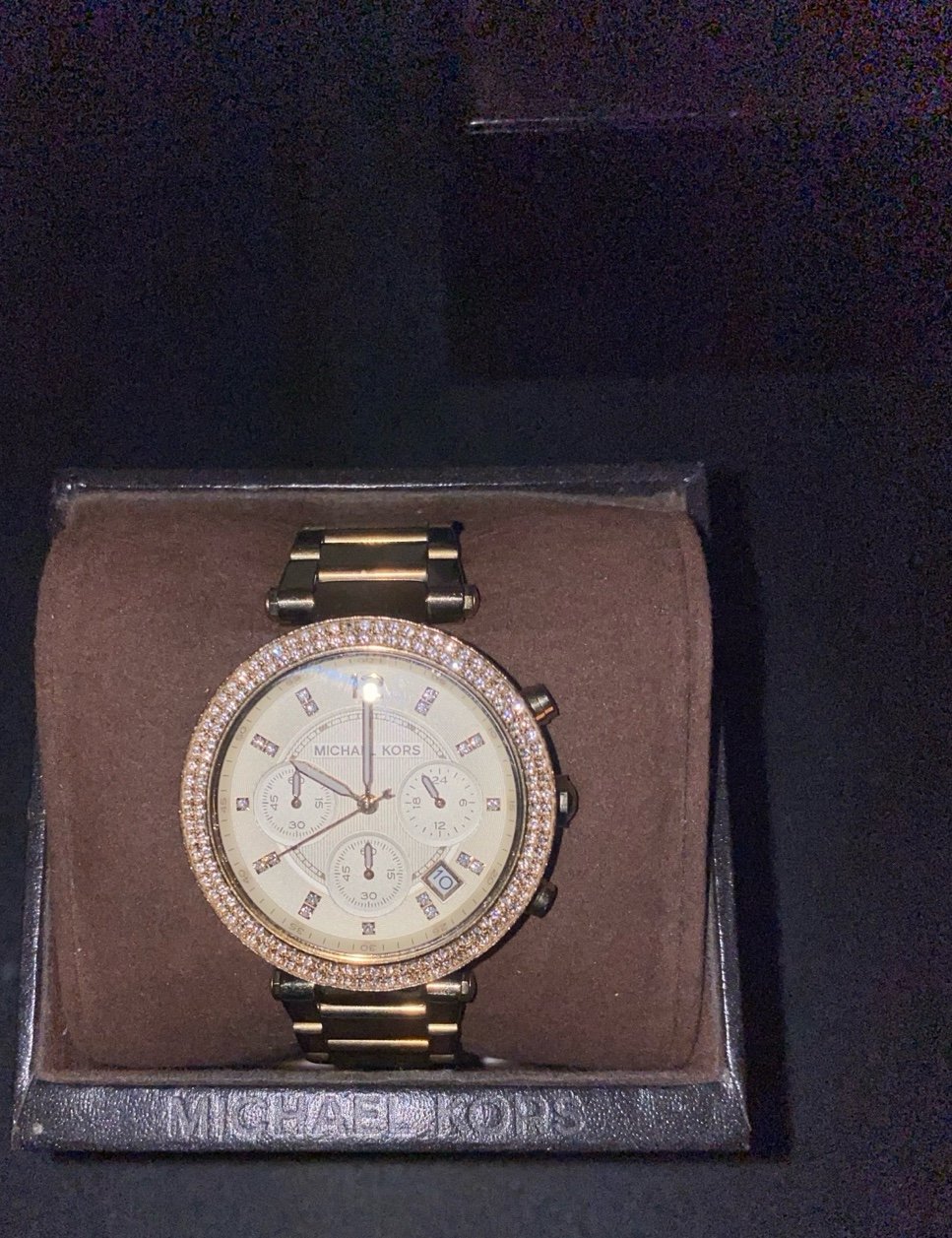 Michael Kors gold watch