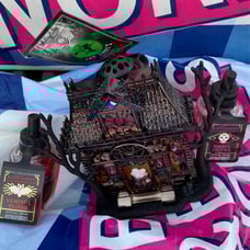 Bath and Body Works haunted house