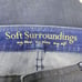 NWOT SOFT SURROUNDINGS Jeans 6 Petite Ankle Touch Of Lace Crochet Hem Dark Wash