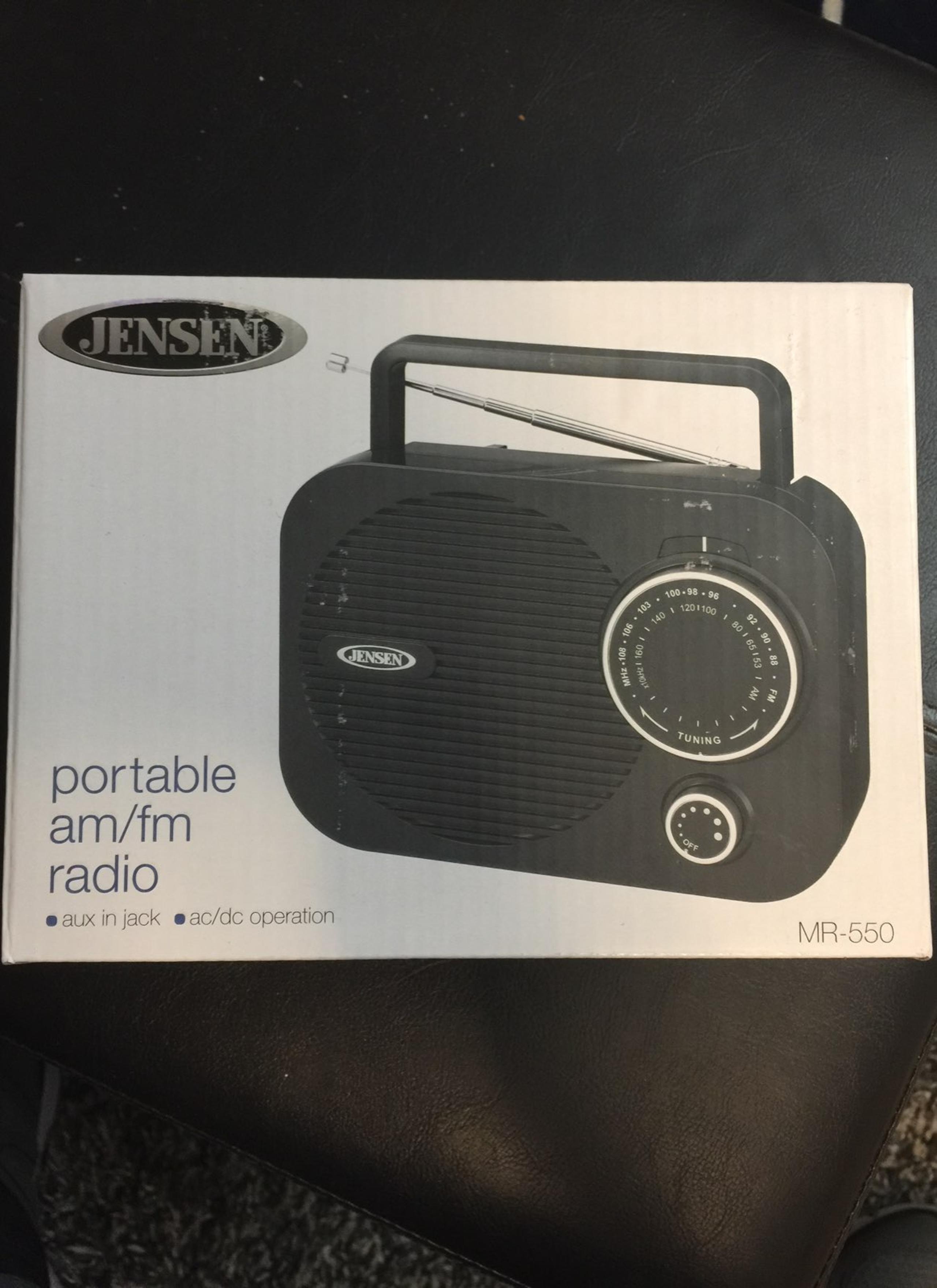 Jensen Portable Am/fm Radio