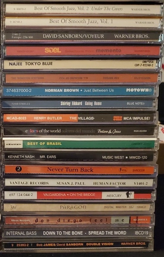Lot of smooth jazz cds