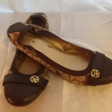 Vintage Coach Flat Ballerina Slippers