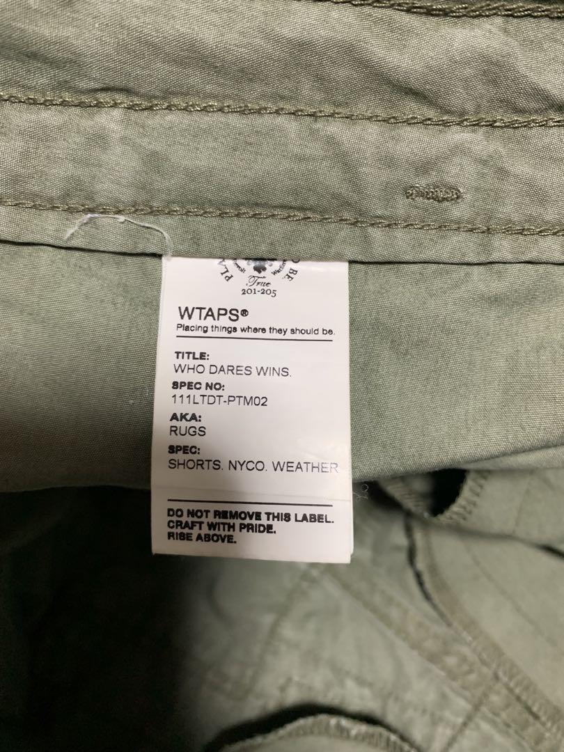 流行り の ブランド  RUGS WTAPS 11SS SHORTS WEATHER NYCO パンツ
