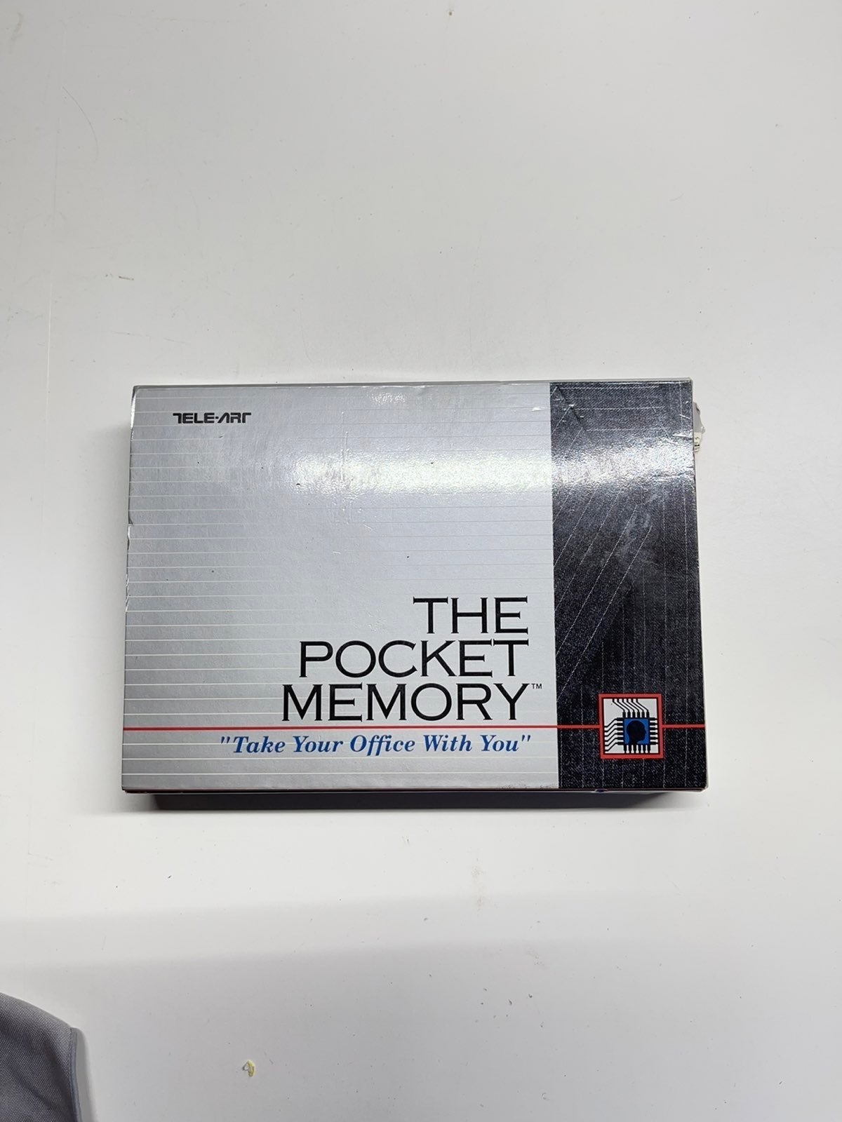 TELE-ART Pocket Data Directory Rolodex Folding Black Calculator LED Memory