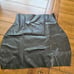 100% Real Latex Mini Skirt Size Small-Medium