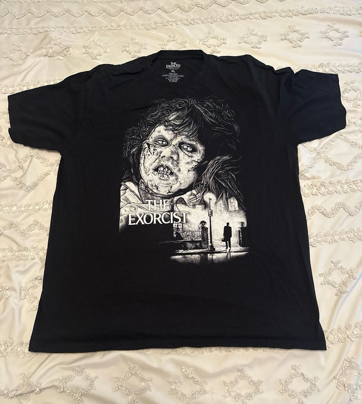 The Exorcist Horror Movie T-shirt 2021 Double Sided Men’s Size XL