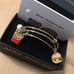 Alex And Ani Hamburger + Fry Charm Bangles Bracelet