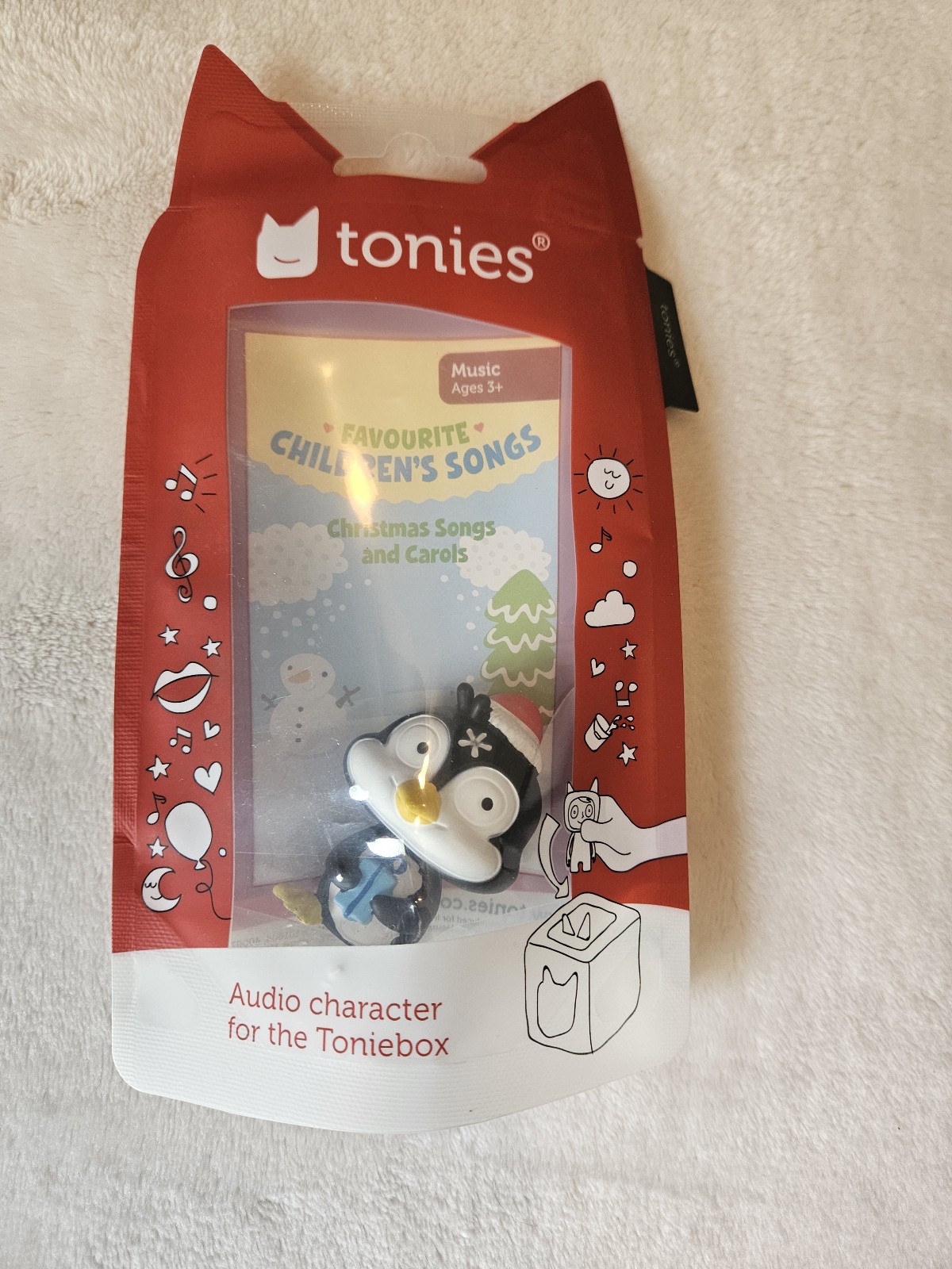 UK Exclusive Holiday Penguin Relaunch Tonie for Toniebox