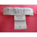 Burberry Brit Polo Shirt Mens M Red Orange Short Sleeve Outdoor Designer *READ*