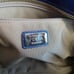 Navy Blue Furla Shoulder Bag Ginevra Genuine Leather Satchel