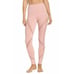 Alo Pink Athletic High Waist Leggings Criss Cross Mesh Insert Size Medium