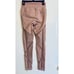 Alo Pink Athletic High Waist Leggings Criss Cross Mesh Insert Size Medium