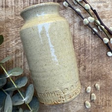 Antique Muirhead & Sons Manchester Impressed English Stoneware Pot - Victorian