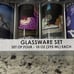 Disney Bar Asseccories—Glassware & Cutting Board NWT