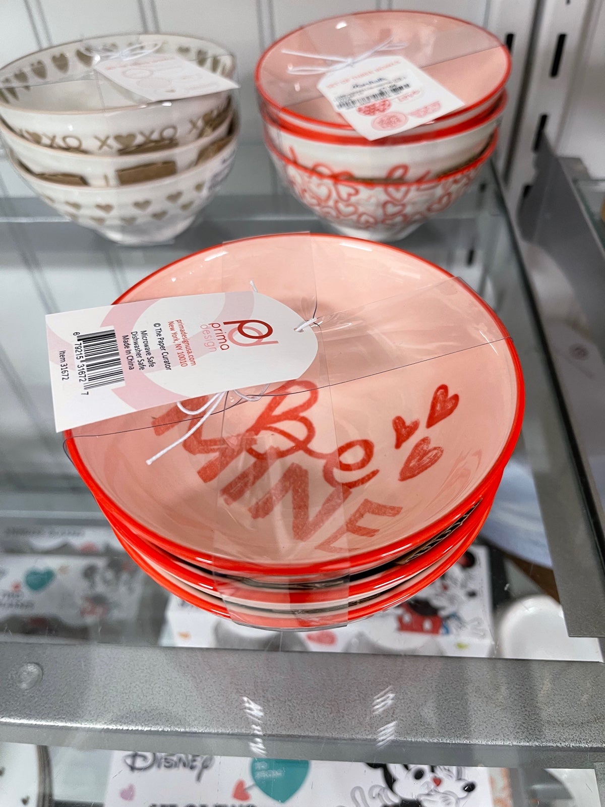*New!* Valentine Bowls! Set of Three!