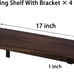 Rustic Wood Floating Shelves for Wall Decor Farmhouse Wooden Wall Shelf