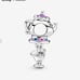 Pandora Disney Beauty and the Beast Mrs. Potts and Chip Dangle Charm