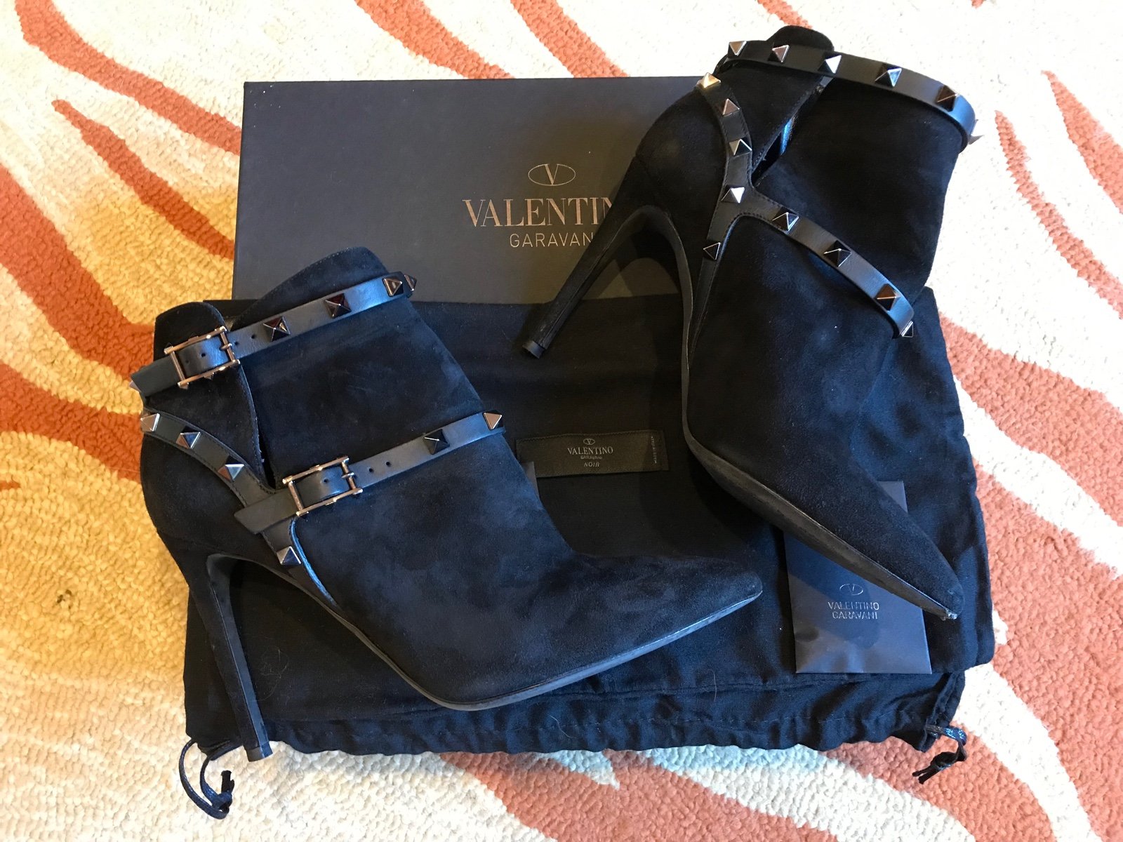 Valentino Rockstud Booties