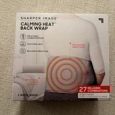 Sharper Image Calming Heat Back Wrap