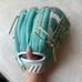 Girl’s mint / teal blue palmetto series softball glove 12 inches