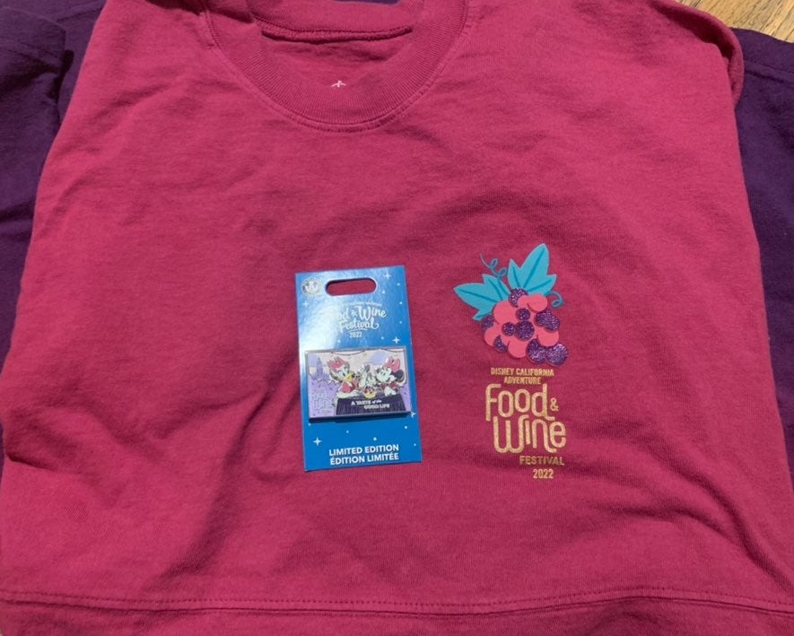 Disney Parks - Disney California Adventure Food and Wine festival Spirit Jersey