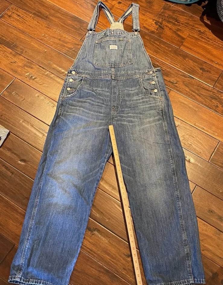 Levis Premium Denim Overalls xl